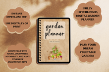 Load image into Gallery viewer, Digital Vegetable Garden Planner